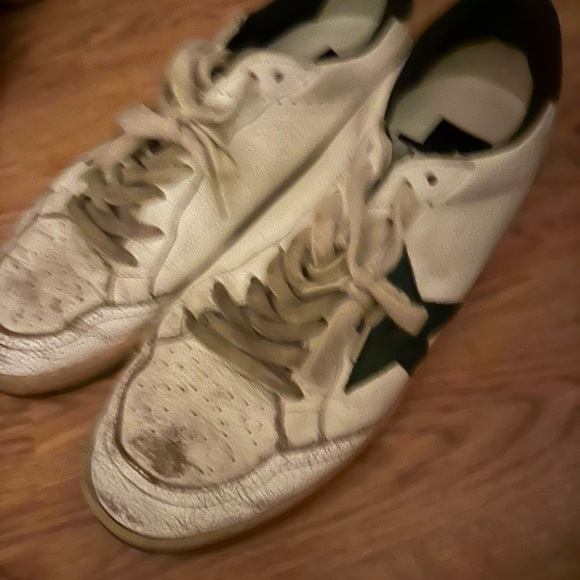 Golden Goose Ball Star in Green - Picture 3 of 5